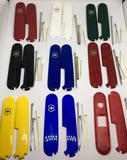 VICTORINOX  SWISS ARMY KNIFE 91mm SCALES/HANDLES PLUS  + 4 Accessories with pen picture