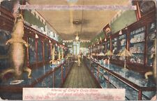 Postcard Oskys Curio Store Interior Jacksonville FL 1910 *3 picture