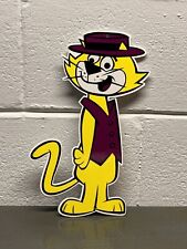 Hanna Barbera Top Cat Thick Metal Sign Cartoon Character Comic Gas Oil TV picture