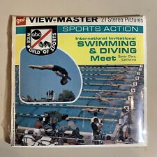 RARE NEW SEALED Gaf Sports B936 Swimming & Diving View-master packet picture