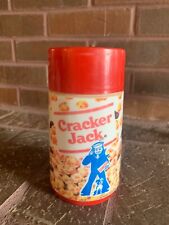 Vintage 1979 3-D Metal Cracker Jack Aladdin Lunch Box with Thermos  picture