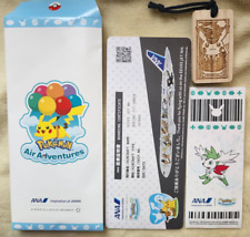 *RARE* Pokemon ANA (Airline) Air Adventures Promo Souvenir Set Boarding Certific picture