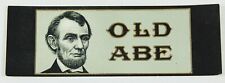 Vintage OLD ABE Inner Cigar Box Label Full Lithographed Image 6 1/2