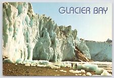 Glacier Bay National Monument Alaska~Glacier On Land~Continental Postcard picture