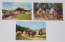 1961, 1969 FRONTIER TOWN Vintage UNUSED Lot of 3 Postcards OCEAN CITY MD 4x6 picture
