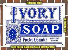 Metal Sign - 1921 Ivory Soap - 10x14 inches picture
