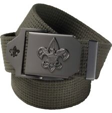 Scouts BSA / Boy Scouts  Web Uniform Belt, Cut To Size And Adjustable 60 In. XLG picture