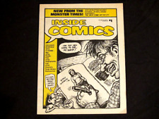Inside Comics Volume 1 #1 Spring 1974 R.Crumb Neal Adams - Mint picture
