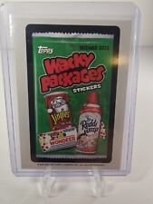 2022 WACKY PACKAGES MONTHLY DECEMBER  BASE, CHECKLIST & Comics PICK A CARD picture