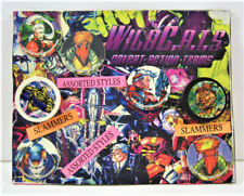 Vintage Wild C.A.T.S. Pogs & Slammers Old Gumball Vend Machine Display Card #180 picture