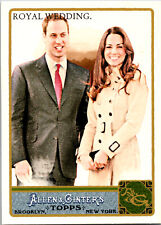 2011 Topps Allen & Ginter #293 Prince William / Kate Middleton Code Cards picture
