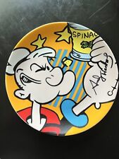 Vintage 1991 Popeye Plate, Andy Warhol signature Extremely Rare picture