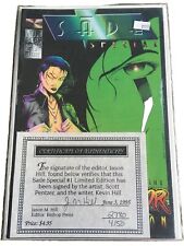 SADE Special #1 RAZOR LIMITED SIGNED #'d EDITION Bishop Scarce Bad Girl Comix  picture