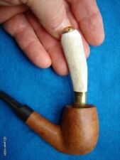 tobacco PIPE TAMPER Stag Deer antler tine 45 ACP Top brass crafted~made USA picture
