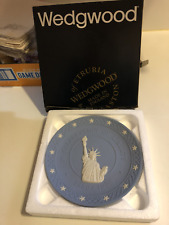 Wedgwood Statue of Liberty Centennial Collector Plate 1886-1986 w/ Original Box picture