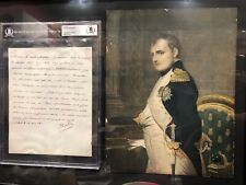NAPOLEON BONAPARTE Signed 1811 French Letter Beckett/BAS Encapsulated picture