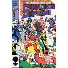 Squadron Supreme (1985 series) #12 in NM minus condition. Marvel comics [y& picture
