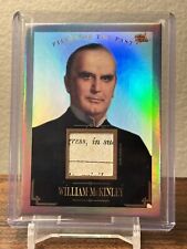 William McKinley 2023 Super Break Pieces Of The Past Historical Relic POTUSA picture