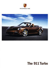 2008 Porsche 911 Turbo Deluxe 120-page Original Sales Brochure Book picture