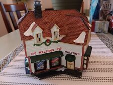 HOLIDAY TIME WALTON'S 1950 - 5&10 COLLECTORS EDITION Store. No light or cord. picture