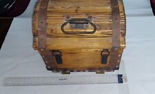 Handmade antique wood box picture