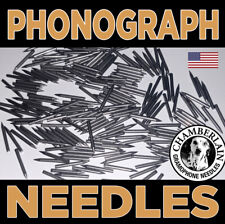 100 MEDIUM Tone NEEDLES for Gramophone Phonograph Columbia Crank Victor Victrola picture