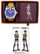 SEIKO Attack On Titan Eren model Watch WIRED Quartz Limited Japan Near Mint picture