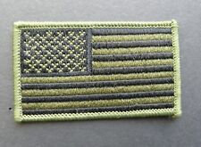 USA ARM SHOULDER SUBDUED PATCH SET OF TWO LEFT RIGHT 3.25 x 2 INCHES picture