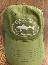 Dogfish Head Craft Brewery Brewed Ales Beer Hat ARMY GREEN IPA picture