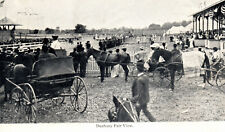 Danbury Connecticut Racetrack Fair View 1908-29 Antique Postcard picture