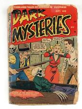 Dark Mysteries #8 PR 0.5 1952 picture