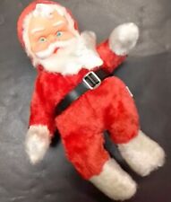 Vintage Rubber Face Doll Santa Ohio Korea Missing Top Ball As-is picture