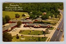Summerton SC- South Carolina, Summerton Motel, Advertise, Vintage c1958 Postcard picture