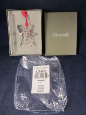CHRISTOFLE 2005 Noel Star Christmas Ornament NEW in BOX picture