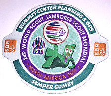 2019 Semper Gumby Summit Center Staff IST Badge Patch 24th World Scout Jamboree picture
