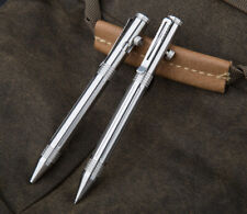 Stainless Steel Ballpoint Pen Bolt Style Signature Pen Outdoor EDC Pocket Tools picture