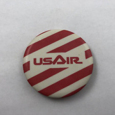 Vintage US AIR / Airlines Flight Attendant Promo Button Pinback picture
