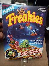 1987 Ralston Freakies Cereal. Unopened Boss Moss 3 Stickers In Box picture