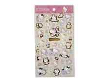 Hello Kitty Mofumofu Fluffy Tiny Chum Sticker Sheet Sanrio Daiso Pink From Japan picture