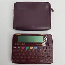 Franklin KJB-640 Electronic Holy Bible King James Version Bookman Tested & Works picture