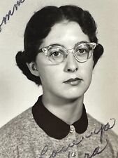 V5 Photograph Gil Woman School Class Photo Portrait 1950's picture