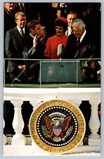 Vintage Postcard President Jimmy Carter Swearing in of VP Mondale Tip O'Neill picture