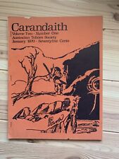 Rare 1970 Tolkien LOTR Fanzine Zine Vintage Carandaith Vol 2 # 1 Australia picture