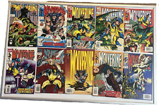 Wolverine Comic Book lot of 10 Marvel Comics 1991 picture
