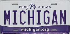 Michigan State License Plate Novelty Fridge Magnet picture