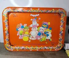 Popples Folding Tray VTG1986 Have a Lip Smacking ' Good Time Metal TV Legs RUST picture
