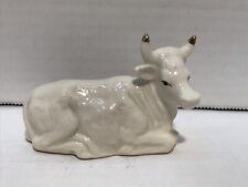 Home for the Holidays Porcelain Nativity OXEN Replacement Piece picture