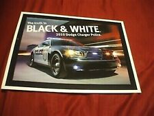 2010 DODGE CHARGER PURSUIT Press Release Brochure - POLICE CAR picture