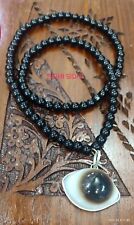 MOST POWERFUL WEALTH RICHNESS Powerful BLACK SNAKE STONE PENDANT picture