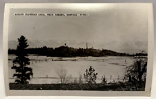 RPPC Across Flathead Lake, Near Somers, Montana MT Vintage Real Photo Postcard picture